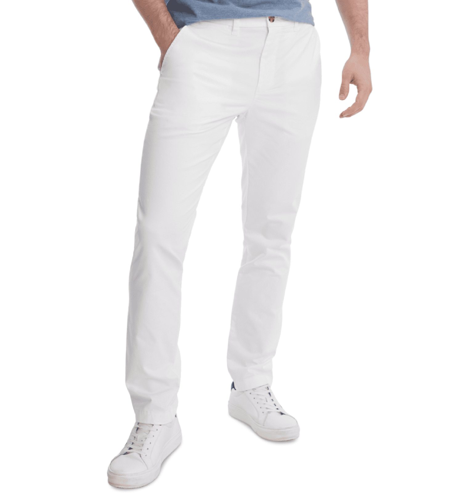 lyse boykot tilnærmelse Tommy Hilfiger Men's TH Flex Stretch Slim-Fit Chino Pants, White, 40Wx30L -  Walmart.com