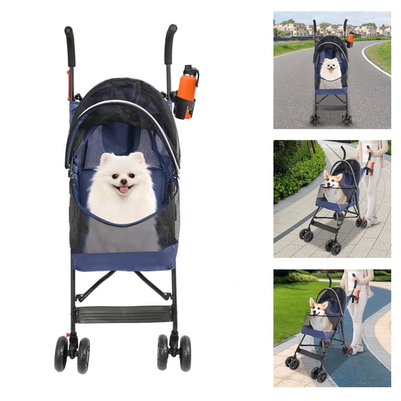 Pet Stroller, Foldable Pet Stroller, Pet Travel Stroller