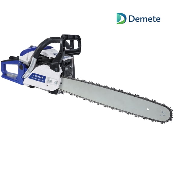 Demete High Power Gas Chainsaw 58CC 2-Cycle 20-Inch Bar Automatic Chain Oiler
