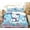 2, variant on Sanrio Kuromi Hello Kitty Cartoon Quilt Cover Without Filling Pillowcase Three-piece Set Holiday Christmas Gift(1Duvet cover+2pillowcases)