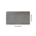 thumbnail image 3 of Zynviq Bathroom Rugs 35.9" X 16.9" Solid Color Bath Rugs Pvc Rectangular Washable Absorbent Gray Small Rug for Toilet, 3 of 6