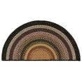 thumbnail image 2 of Safavieh Braided Ellen Bordered Machine Washable Reversible Area Rug, Multi, 2' x 4' Half Moon, 2 of 13