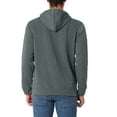 thumbnail image 3 of INSPIRE CHIC Men's Plush Lined Pullover Hoodie Sweatshirts with Pocket M Dark Gray, 3 of 6
