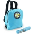 thumbnail image 1 of New pet backpack, puppy travel backpack with lanyard, large blue, 1 of 5