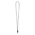 thumbnail image 4 of Saint Laurent Black Patent Leather Heart Keyring Necklace, 4 of 5