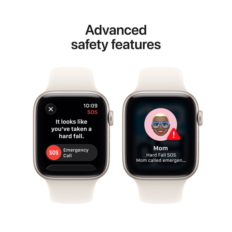 Apple, Smartwatch, SE 3 GPS + Cellular 44mm, Starlight Aluminum