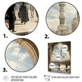thumbnail image 3 of Designart "Madinah Medina Islam painting" Religion & Spirituality Floater Framed Wall Art Living Room, 3 of 7