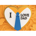 thumbnail image 3 of Heart Design Father's Day I Love Dad Decorative Banner for Father's Day Celebration Birthday Party Indoor Decor, 3 of 7