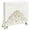 Silver Vine Flower, variant on Nerien Vintage Metal Napkin Holder, Collection Tabletop Paper Napkin Stand, Retro Napkin Freestanding Organizer, Tissue Dispenser for Home Kitchen Indoor Outdoor Decor, Gold White Rose