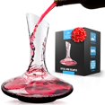thumbnail image 1 of Decantador de vino - Aireador de cristal, 1 of 3