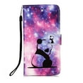 thumbnail image 6 of Dteck Case for Samsung Galaxy S22 Ultra,Magnetic PU Leather Patterned Flip Kickstand Case With Wrist Strap Built-in Card Slots Cover for Galaxy S22 Ultra 5G,Panda, 6 of 6