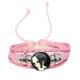 thumbnail image 3 of Nana Osaki-Pulseras de cuero con cuentas trenzadas para hombre y mujer, brazaletes con figuras de dibujos animados, regalo de joyería, novedad, 3 of 5