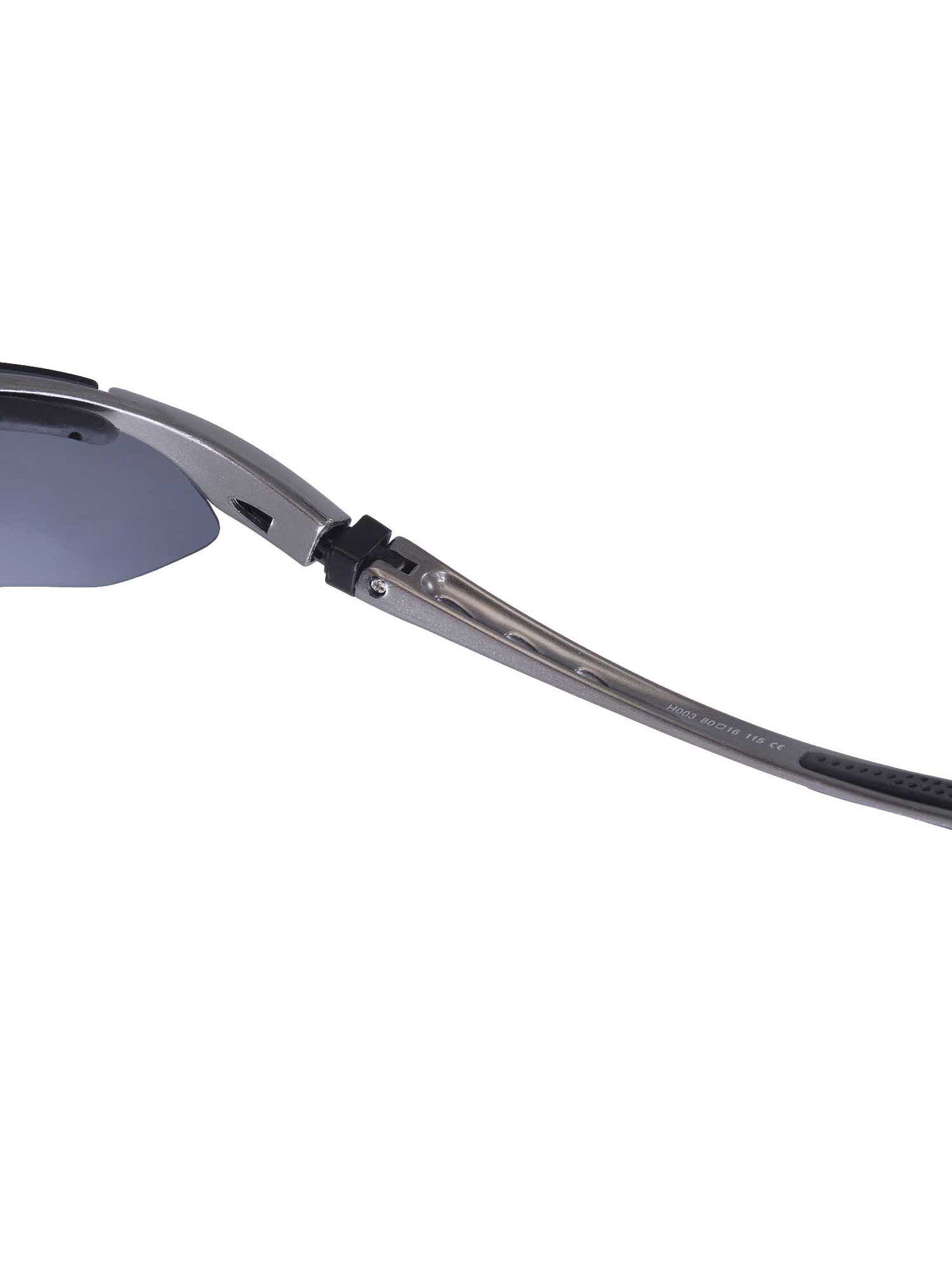 Walleva Polarized Sports Sunglasses With TR90 Frame - Multiple Options Available (Titanium Mirror Coated - Polarized) - image 5 of 8
