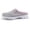 Pink, variant on Womens Knit Mesh Slip on Loafers Breathable Casual Ballet Flat Shoes Comfortable Round Toe Low Top Nursing Walking Shoes Hot Pink Size 9