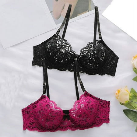 Itsame 1 Pack Everyday Casual Bra Set Womens Full Support Bra Breathable Standard Straps Wireless Comfort Bralette Black Size S