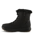 thumbnail image 3 of Flexus LAROUI Women’s Waterproof Winter Bootie – Faux Fur Lined Nylon Upper with Platform Sole and Slip-On Ease – Cold Weather Ankle Boot, 3 of 9