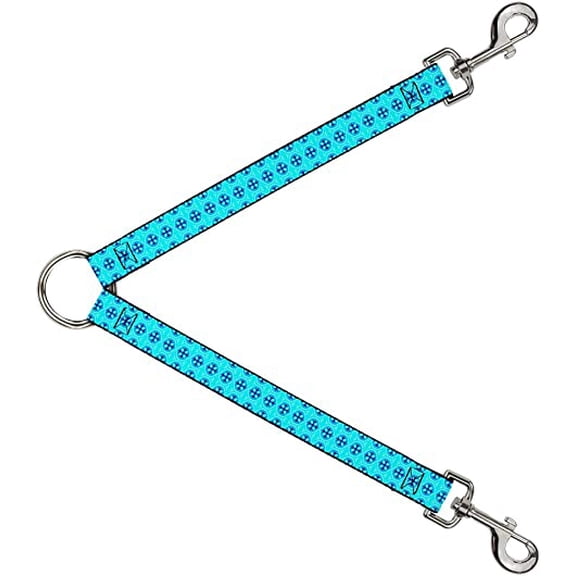 Dog Leash Splitter Wallpaper 2 Baby Blue Blue 1 Foot Long 1 Inch Wide