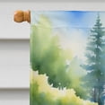 thumbnail image 3 of Cairn Terrier Spring Path House Flag 28 in x 40 in, 3 of 5