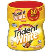 Cadbury Trident White Gum, 60 ea