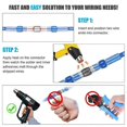 thumbnail image 5 of 140Pcs Solder Seal Wire Connectors, Heat Shrink Butt Wire Connectors, Multi-Purpose Electrical Termi, 5 of 5