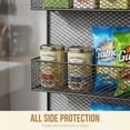 thumbnail image 4 of Somerset Home Spice Rack Organizer - Space-Saving Wall-Mount 5-Tier Wire Shelves for Pantry or Cabinets, Black, 4 of 8