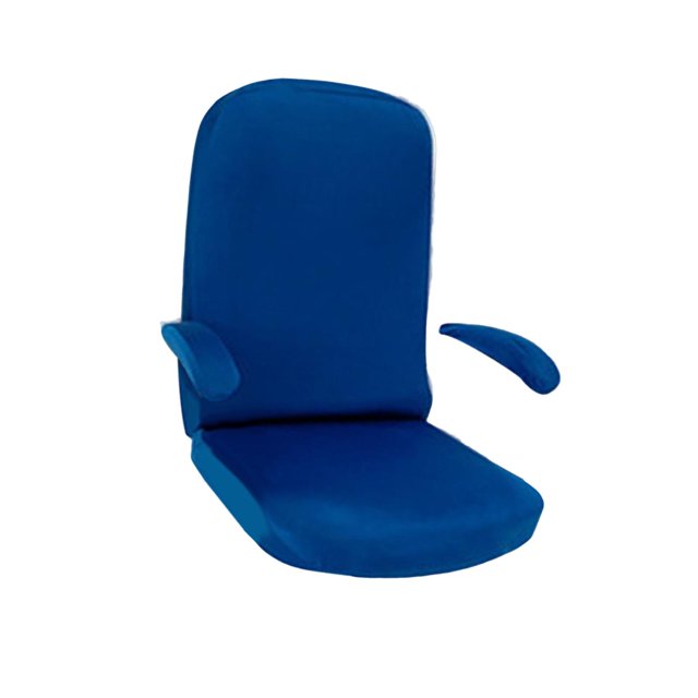 Funda elástica para silla de ordenador con funda extraíble suave y lavable a máquina, funda para sillón de oficina de poliéster a prueba de polvo para azul Gloria funda para sillas de oficina