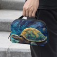 thumbnail image 2 of Turtle Oxford Cloth Waterproof Storage Pouch for Electronic Devices - Hard Drive Cases, Charger Case, Small Travel Case, Cable Organizer Storage - 5.9x9.44x3.14 in, 2 of 6