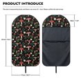 thumbnail image 3 of Chririnla Mushroom Daisy Pattern Car Seat Towel Cover Absorbent, for Truck Seat Van Car Interior Suitable for Trucks Cars, 3 of 3