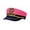 Hot Pink, variant on Yacht Captain Hat Nautical Hat Yacht Boat Sailor Captain Cap Adjustable Navy Marine Admiral Hats for Men Women