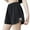 Black, variant on Censtreet 1 Pcs Pettipants Half Slips For Women Comfortable Bloomers For Women Solid Color Patchwork Briefs Panties
