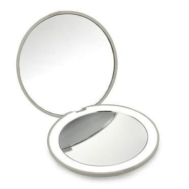 Conair Double-Sided Lighted Vanity Mirror, 1x / 5x Magnification ...