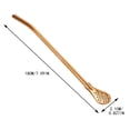 thumbnail image 3 of Texaio Special Offer Dinnerware Dual Purpose Straw Spoon Milk Tea Coffee Stirring Spoon Madai Tea Spoon Detachable Straw Filter Spoon Kitchenware, 3 of 4