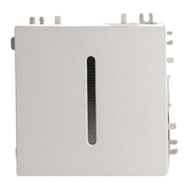 Luz de escalera LED empotrada Zulema Apliques interiores Blanco cálido 3W cuadrado Blanco