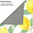 thumbnail image 6 of YFYANG Absorbent Dish Drying Mat for Kitchen, Reusable Fruit Lemon Art Pattern Microfiber Dish Mat, 16 x 18 inch, 6 of 9