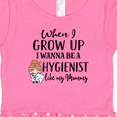 thumbnail image 3 of Inktastic Future Dental Hygienist Like Mommy Gift Baby Girl Dress, 3 of 4