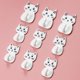 thumbnail image 5 of Ganchos autoadhesivos para decoración de pared de dibujos animados bonitos para puerta de gato, ganchos para cocina, cuchara, artículos varios, percha, toalla, gancho, ganchos decorativos para pared p Feliz Sencillez, 5 of 5