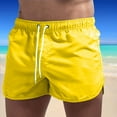 thumbnail image 2 of VEKDONE Mens Beach Shorts Stretchy Drawstring Swim Shorts Big And Tall Loose Lightweight Vacation Shorts Summer Lounge Shorts with Pockets, 2 of 5
