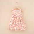 thumbnail image 5 of JUSLIO Dresses for Girls Round Neck Summer Casual Floral Print Sleeveless Tank Dress Girls 9-10 Years, 5 of 6