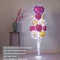 thumbnail image 3 of Kit de soporte para globos de mesa de 1,3 m con cadena de luces, centro de mesa con globos para decoraciones de cumpleaños, baby shower, fiestas de Navidad, 3 of 5