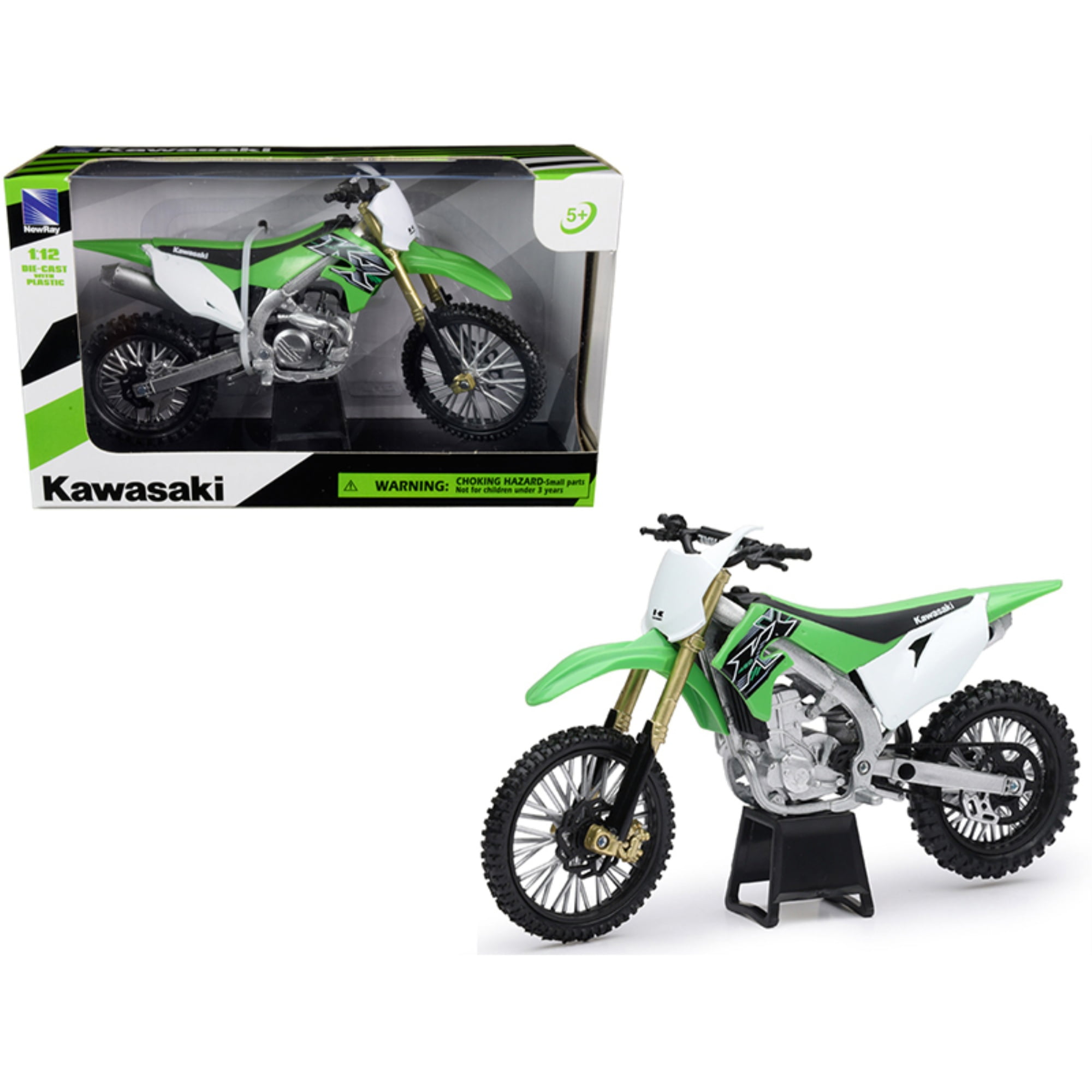 Maisto 1/12 Kawasaki KX450F diecast bike dirt Motocross model motorcycle toy kid 