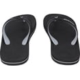thumbnail image 4 of Quiksilver Mens Haleiwa II Casual Beach Thong Sandals - Black/Gray, 4 of 5