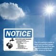 thumbnail image 6 of (2 Pack) Employee Hand Washing OSHA Notice Sign 5 Inch X 3.5 Inch Vinyl Label Decal Sticker Weather Resistant, UV Protected for Workplace, Business, and Construction Site, Made in the, 6 of 7