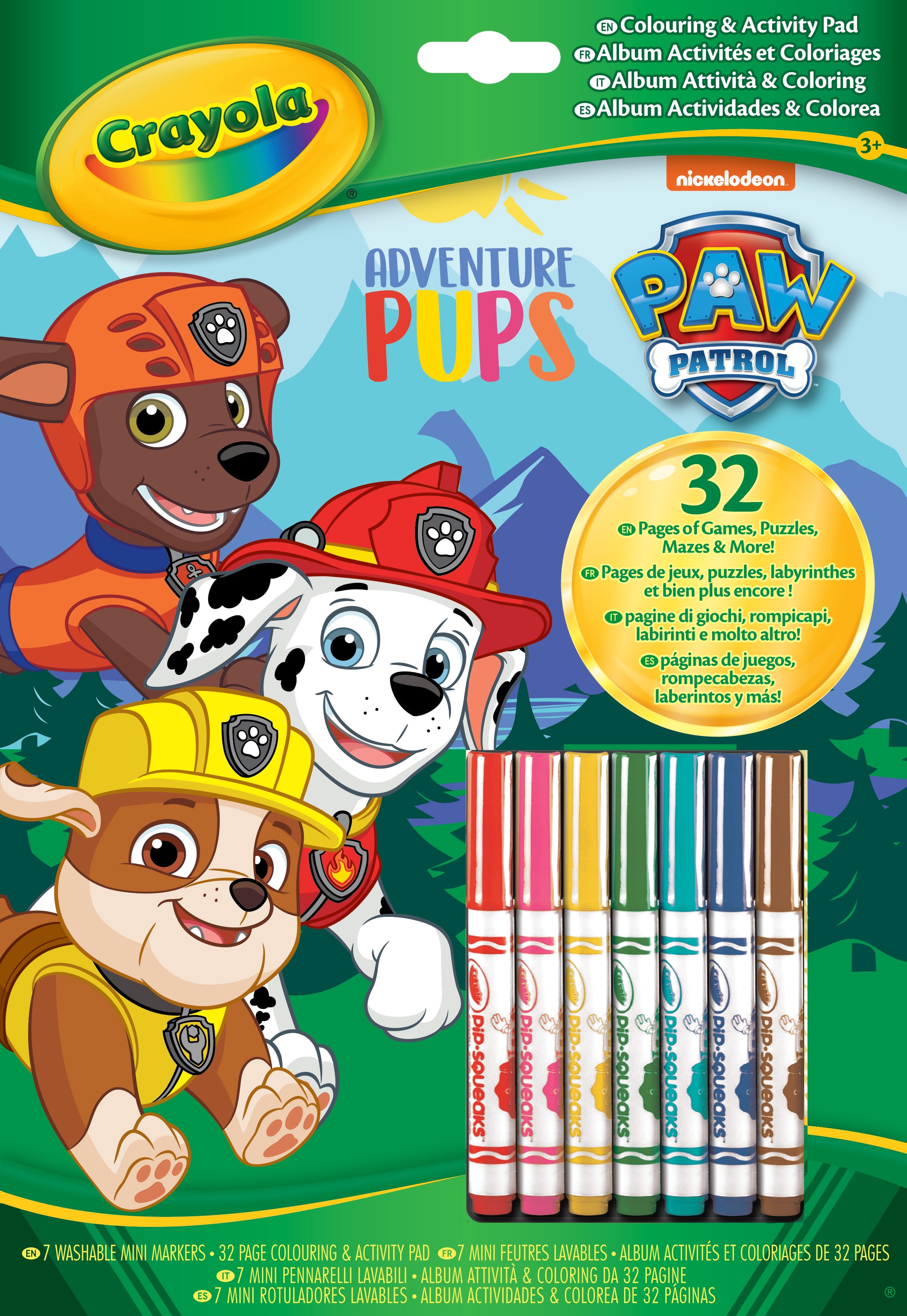 Crayola Paw Patrol Coloring Activity Pad