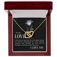 thumbnail image 1 of To My Love I Fell in Love Inseparable Necklace, 1 of 7
