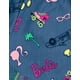 thumbnail image 3 of Conjunto de camiseta y pantalones cortos Barbie para niñas pequeñas, 5T, 3 of 4