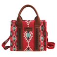 thumbnail image 3 of Bolso De Mano Bohemio Para Mujer, Elegante Bolso Cruzado Informal Para Oficina, Viajes De Verano, Rojo, 3 of 8