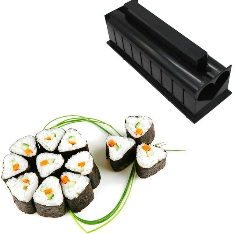 11Pcs Sushi Making Kit Sushi Maker Kit with Sushi Cutter Sushi Rice Roll  Mold Kitchen DIY Sushi Tool Set 