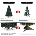thumbnail image 4 of Patiojoy 7.5' Pre-Lit Artificial Christmas Tree Hinged Branches w/ 550 Multicolor LED Lights, 4 of 10