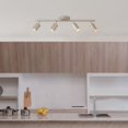 thumbnail image 3 of Globe Electric Pratt 4-Light Track Lighting, Brushed Nickel Finish, 3 of 4