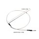 thumbnail image 3 of Nestingho Saddle Guitar Pickup Stick Plateado Para Uso En Guitarra Acústica Con Reproducción De Sonido, 3 of 8